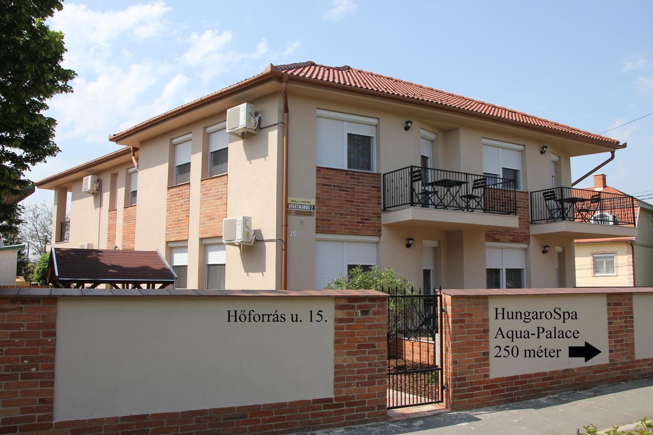 Imola Es Andrea Apartmanhaz 2 Hajdúszoboszló Εξωτερικό φωτογραφία